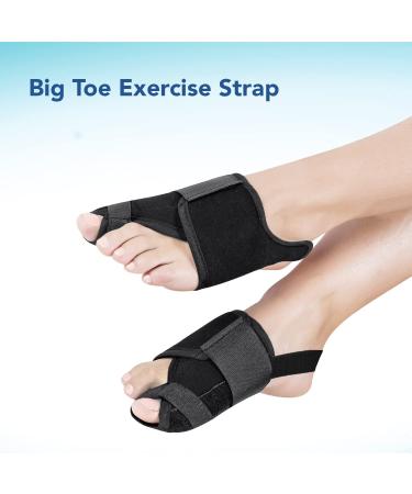 Bunion Corrector Orthopedic Big Toe Separator for Men & Women - Bunion Relief & Straightening Splint for Hallux Valgus Foot Care - Buy Online on GoSupps.com
