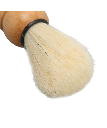 Gientan Mini Shaving Brush for Men - Professional Wooden Handle & Synthetic Bristles | Premium Beauty Salon Shaving Tool - Buy Online on GoSupps.com