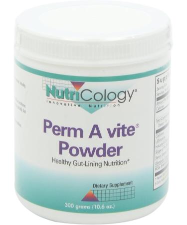 Nutricology Perm A Vite Powder - Gut Health for Men & Women L-Glutamine Slippery Elm - 8.4 Oz - Buy Online on GoSupps.com