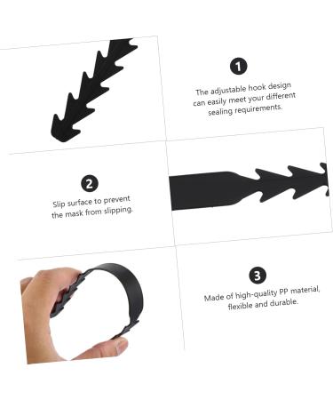 Buy Healvian 40 PC Adjustable Masking Hooks & Clothes Rack Accessories - Versatile Mask Strap Buckles & Cable Adjusters - Buy Online on GoSupps.com