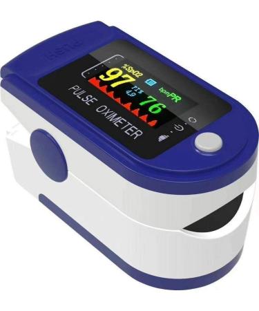 Oxygen Saturation Monitor GENERISE Pulse Oximeter for Adults & Children - Blood Oxygen Monitor with Large Clear OLED Display