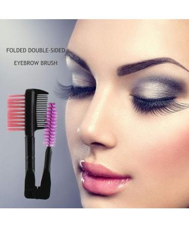 Eyebrow Brush Eyelash Comb Mascara Separator Eye Beauty Structure Fashionable and Fashionable Tools - Buy Online on GoSupps.com