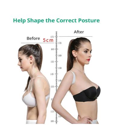 Adjustable Posture Corrector Back Support Shoulder Belt Rectify Straighten Correction Spine Corrector black L - Buy Online on GoSupps.com