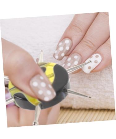 EXCEART Nail Painting DIY Pen Nail Tool Para U as s Nail Art Tools Manicure Supplies Pottery Carving Tool Nail Art Dotting Pen Clay Modeling Tools Manual Aluminum Tube Clay Sculpture - Buy Online on GoSupps.com