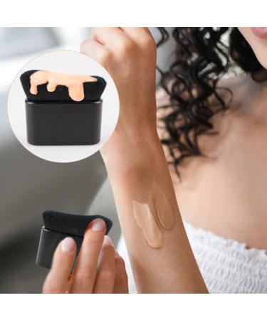 Self Tan Brush - Large Kabuki Makeup Brush for Face & Body | Cream Applicator Blending Brush for Tanning & Foundation | Soft Black Self Tanning Brush - Buy Online on GoSupps.com