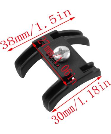 2PCS Black Bike Cable Guide Set with Screws - Anti-Friction Bottom Bracket Shifter Guide for MTB and Road Bikes by LQ Industrial - Buy Online on GoSupps.com