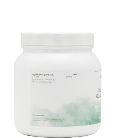 Pure Calcium Gluconate Powder - 350g | G&G Vitamins - Buy Online on GoSupps.com