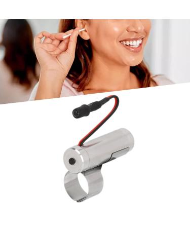 USB Rechargeable Stainless Steel Ear Wax Removal Tool with LED Thumb Lamp - Buy Online on GoSupps.com