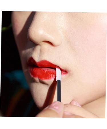 300 Pcs Cotton Swab Lip Balm Applicator & Lipstick Brush Wooden Handle Makeup Tools for Women - Buy Online on GoSupps.com
