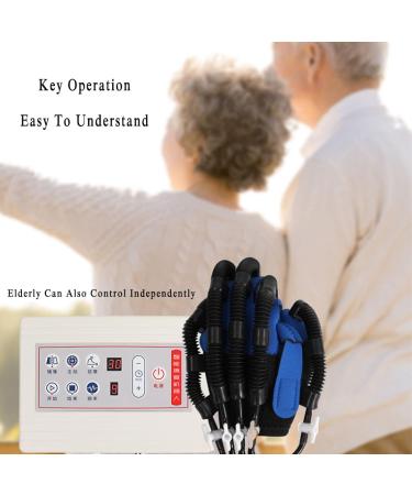 Rehabilitation Robot Gloves Hemiplegia Finger Rehabilitation Trainer Robot Gloves for Stroke Hemiplegia Hand Function Recovery Left Large - Buy Online on GoSupps.com