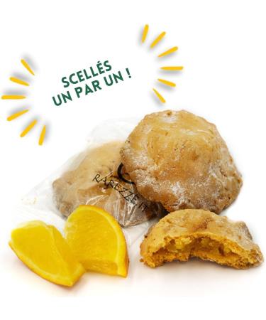 RAREZZE - Shortbread stuffed with Sicilian orange strictly handmade in a pretty decorated biscuit box (kg.1). Individually wrapped! RAREZZE: old artisanal pastry - Buy Online on GoSupps.com