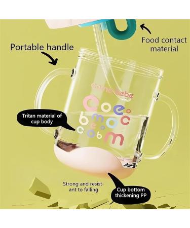Tictoyo Whale Squirt Drinking Cup - 2023 New Cute Whale Spray Water Cup | BPA Free Leak Proof Straw Sippy Cup for Kids | Non Spill Water Bottle with Weighted Straw | 220ml/Green - Buy Online on GoSupps.com