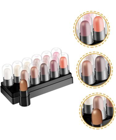 VINTORKY 12pcs 12 Shadow Box Eyeshadow Make up Kit Makeup Stick Eye Brightener Stick Plastic - Buy Online on GoSupps.com
