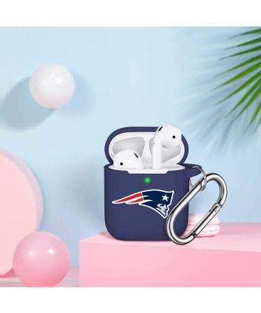 Soccer Fans Team Color Silicone Headphone Cover for Patriots 1/2 - LED Charging Light, Ideal for Patriots Fans - Buy Online on GoSupps.com