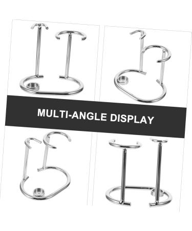 Beavorty Wooden Shaver Holder Stand for Men - 2 Pack Razor Organizer - Durable & Stylish Shaving Accessories - Perfect for International Shipping - Buy Online on GoSupps.com