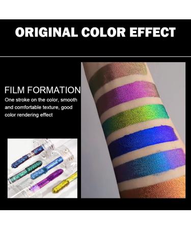 SWETIYOU Chameleon Multichrome Liquid Eyeshadow & Lipstick Set - Long Lasting Holographic Shades for 80s Makeup - Buy Online on GoSupps.com
