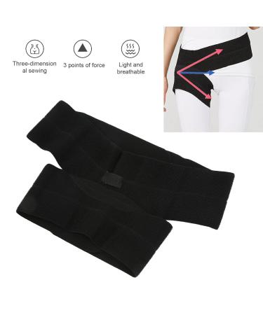 Hip Brace Groin Support Brace Light Breathable Close Fit Professional Groin Brace Hip Wrap for Hip Flexor Sciatica Pain Relief Brace Stabilizer for Groin Hip Compression Wrap for Men Women (S) - Buy Online on GoSupps.com