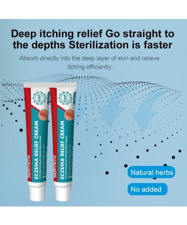 SERYNTH Eczema Relief Cream Dermatitis Eczema Therapy Anti-Inflammatory and Anti-Itch Hydrocortisone Fast-Acting Itch(20g) - Buy Online on GoSupps.com