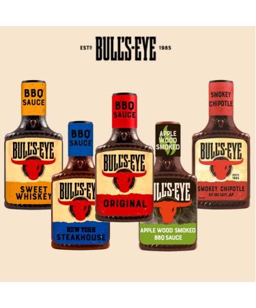 Bull's Eye New York Steakhouse BBQ Sauce 300ml - Buy Online on GoSupps.com
