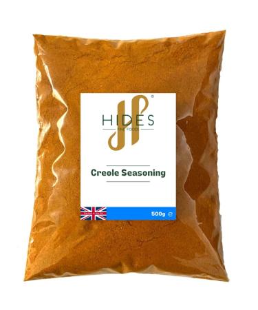 Hides Fine Foods - Creole Seasoning 500g - GMO Free - Suitable for Vegetarians - BBQ Seasoning - Meat Seasoning - Vegetable Seasoning - Perfect for Summer