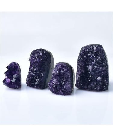 Natural Crystal Rough Home 1PC Natural Amethyst Crystal Cluster Quartz Raw Crystals Stone Purple Cornucopia Feng Shui Stone Ore Home Decor dingchi (Color : Amethyst Cluster Size : 30-40g) 30-40g Amethyst Cluster - Buy Online on GoSupps.com