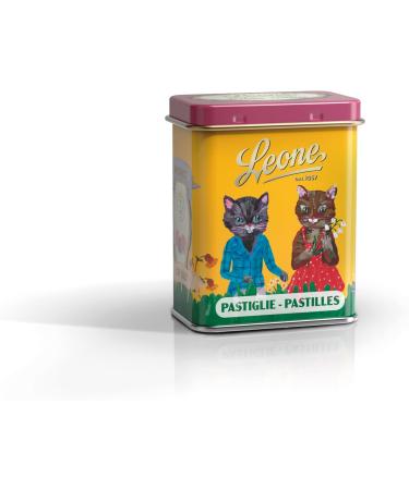 Leone depuis 1857 - Pastilles Leone Assorties Rafra chissantes - Collection Nathalie L t Bonbons Assortis Sans Gluten et V gans - 3 Petite Bo tes en m tal de 45g (3 x 45g) - Buy Online on GoSupps.com