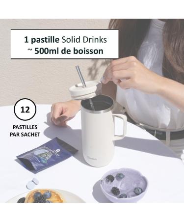  QWETCH Qwetch SOLID DRINKS ORGANIC 36 Hydration Tablets with Vitamins C & B Sugar-Free Calorie-Free Drink Lemon Flavor - Buy Online on GoSupps.com