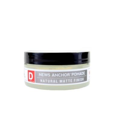 Duke Cannon News Anchor Pomade for Natural Matte Finish  2 ounce Travel Size