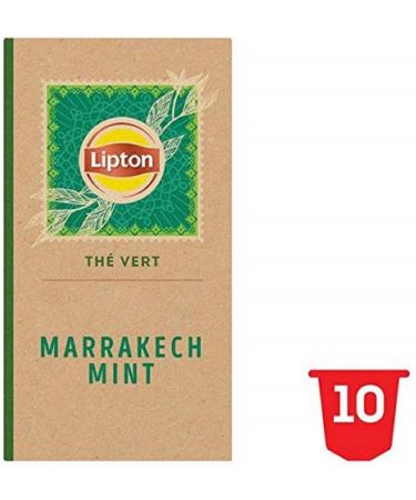 Lipton Green Tea Marrakech Mint (Pack of 4x10 Capsules) - Buy Online on GoSupps.com