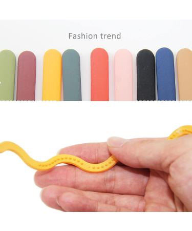 Lomy Plastic Headbands with Comb Teeth - 10 Pieces Bulk Plain Headbands for Women and Girls - 6mm Thin Wavy Headbands in 10 Colors - Buy Online on GoSupps.com