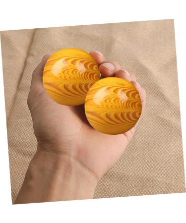 Fomiyes 2st Health Ball - Sea Pasture Chinese Massage Balls for Finger Gymnastics & Handle Reinforcement | Natural Resin & Beeswax - Buy Online on GoSupps.com