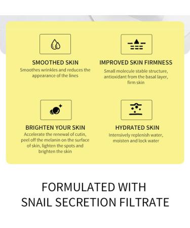 Snail Mucin 92% Moisturizer - Daily Repair Face Gel for Dry & Sensitive Skin | Paraben-Free Sulfate-Free Phthalate-Free | Korean Skincare | 1.76 oz - Buy Online on GoSupps.com