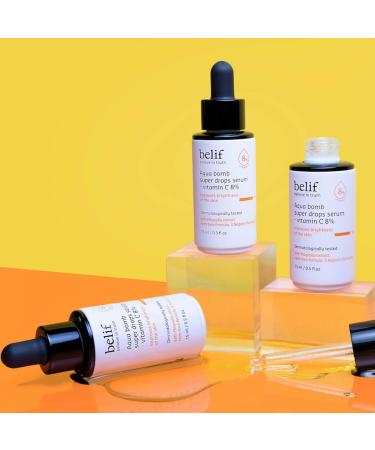 LG HH belif Super Drops Antioxidant serum with 8 vitamin C 15 ml for an even skin tone refines the skin structure and provides clarity KBeauty from Korea - Buy Online on GoSupps.com
