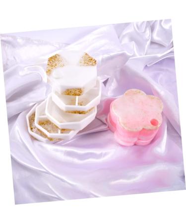 Lurrose 6 Pcs Jewelry Box Silicone Mold Clear Epoxy Clear Candle Holder Flowerpot White Crafts To Rotate - Buy Online on GoSupps.com