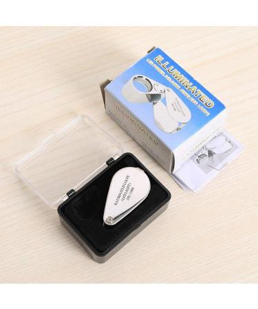 Handheld Magnifying Glass 30X Folding HD with Light Magnifying Glass Magnifiers - Buy Online on GoSupps.com