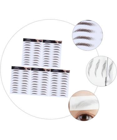 MAGICLULU 15 Pcs Eyebrow Stickers Fake Eyebrows 6 Proof Water Transfer Paper with Ink Tool - Buy Online on GoSupps.com