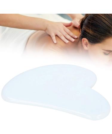 Verdant Touch Gua Sha Massage Tool - Heart Shaped Opal Scraper for Face Shoulder Leg Abdomen & Back - International Shipping Available - Buy Online on GoSupps.com