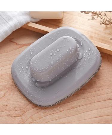 2 pieces of cleaning scraping and dust removal handheld window screen brushes household cleaning window screen glass cleaning brushes (gray) Grey - Buy Online on GoSupps.com
