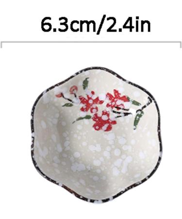 Fruit Bowl Snack Containers Ceramic Bowl Set Condiments Snack Tableware Condiments Japanese Dishes Japanese Sushi Suitable for Home Kitchen Breakfast Bowls (Color : B) (A) - Buy Online on GoSupps.com