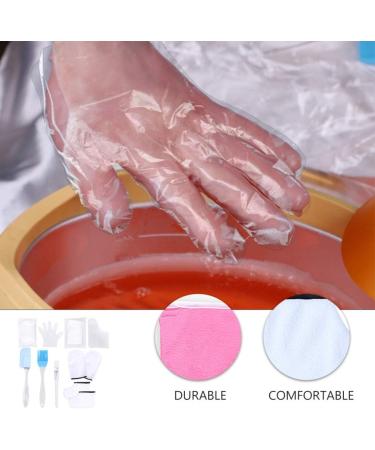 Beaupretty 1 Set Hand and Foot Care Set Paraffin Wax Machine Paraffin Wax Gloves Foot Moisturizing Socks Work Glove Moisturizing Supplies White Keep Warm Plastic Gloves (Foot Covers) Bath Set - Buy Online on GoSupps.com
