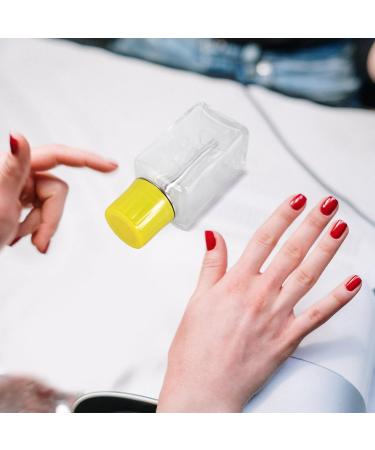 Ipetboom Press-type Glass Bottle 180ml Portable Nail Enhancement Bottle Nail Polish Remover Pump Push Down Liquid Dispenser Glass Storage Container for Makeup Cleansers - Buy Online on GoSupps.com