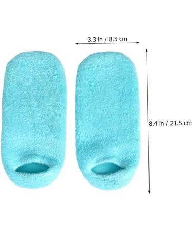 Beavorty 1 Pair Skin Softening Socks Moisture Socks Cracked Heels Guard Dead Skin Socks Foot Softening Socks Womens Socks Women Socks Gel Moisturizing Socks Yarn Miss Chunky Heel - Buy Online on GoSupps.com