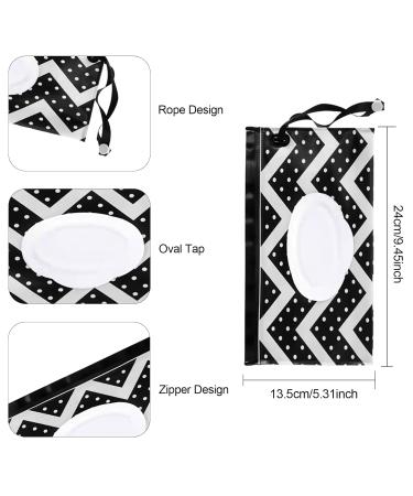 Premium Baby Wet Wipes Storage Box & Bag Set - Black | Durable Stylish Donor Holder with Lid for At-Home Use - Buy Online on GoSupps.com