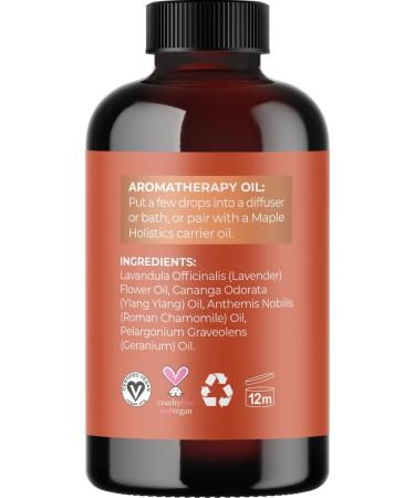 Relaxing Essential Oil Blend for Diffuser - Stress Support with Lavender, Geranium, Chamomile, Ylang Ylang - Home & Travel Aromatherapy - Buy Online on GoSupps.com