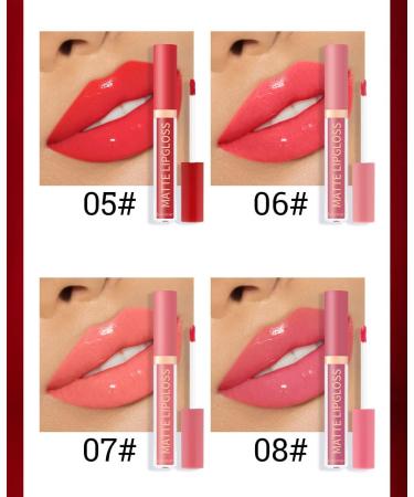 INTEROOKIE Makeup Water Gloss Lip Glaze with Mirror Non Fading Lip Honey Liquid for Natural LongLasting Hydration Water Glosses for Women 12 - Buy Online on GoSupps.com