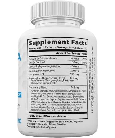 Zonata Official Alpha Labs Dietary Supplement for Men - Natural Energy & Performance Boost | 60 Tablets - Best Reviews - Buy Online on GoSupps.com