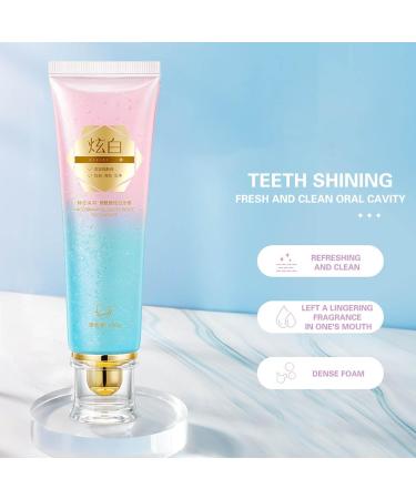 3Pcs Nicotinamide Whitening Toothpaste Dazzling White Nicotinamide Toothpaste Niacinamide Whitening Toothpaste Removes Stains and Whitens - Buy Online on GoSupps.com