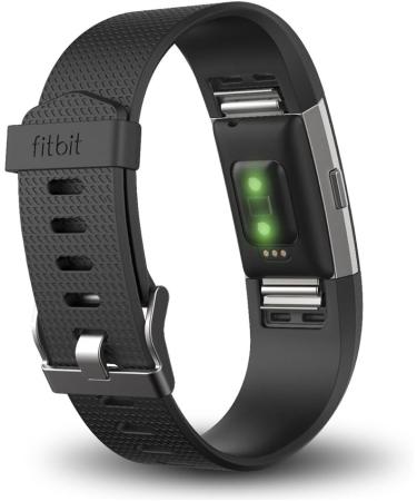 Fitbit Charge 2 Heart Rate + Fitness Wristband - Black, Large (US Version) - 1 Count - Buy Online on GoSupps.com