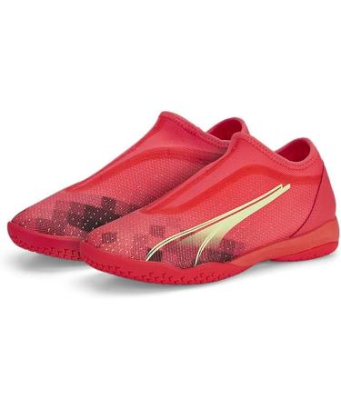 PUMA Unisex Kinder Ultra Match Ll It Mid Jr Fussballschuh 38 EU - Fiery Coral Fizzy Light Black | International Shipping Available - Buy Online on GoSupps.com