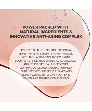 Hibiscus and Honey Firming Serum with Retinol, Hyaluronic Acid, and Collagen | Anti-Aging Complex for Skin Tightening and Brightening | Lightweight Formula for Face and Body - Buy Online on GoSupps.com